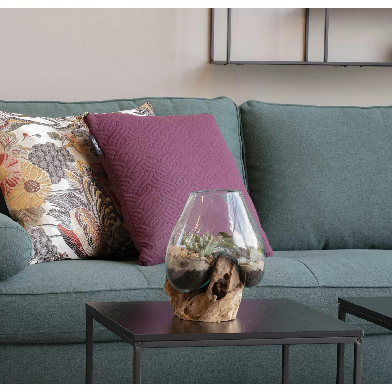 Dekoracja ogród w kropli szkła 15-20cm - obrazek 4