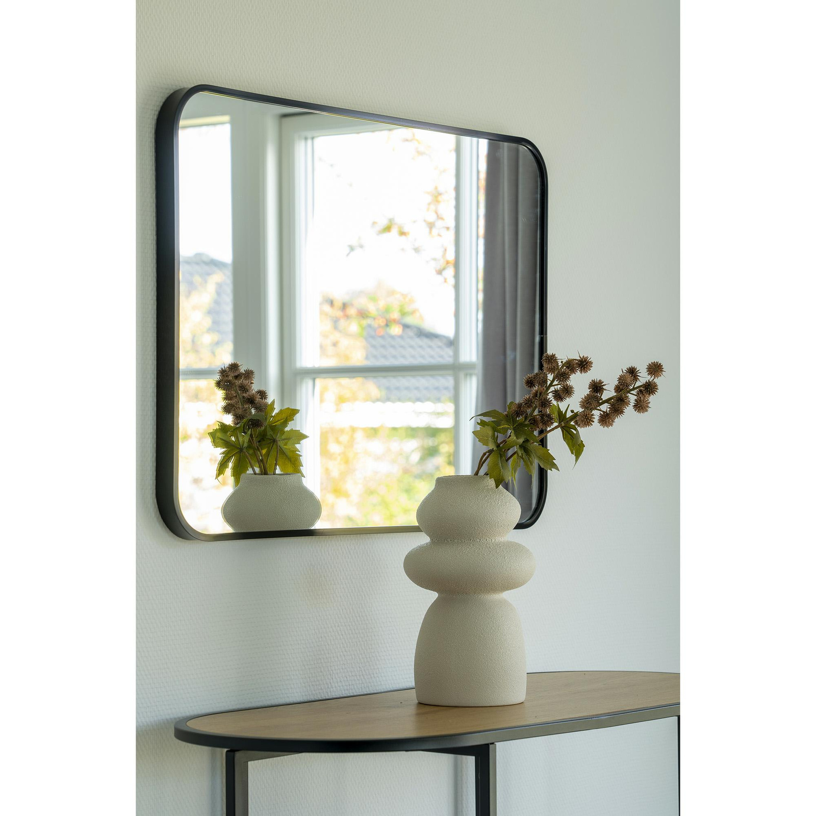 Wazon ceramiczny beżowy 3 kamienie - obrazek 6