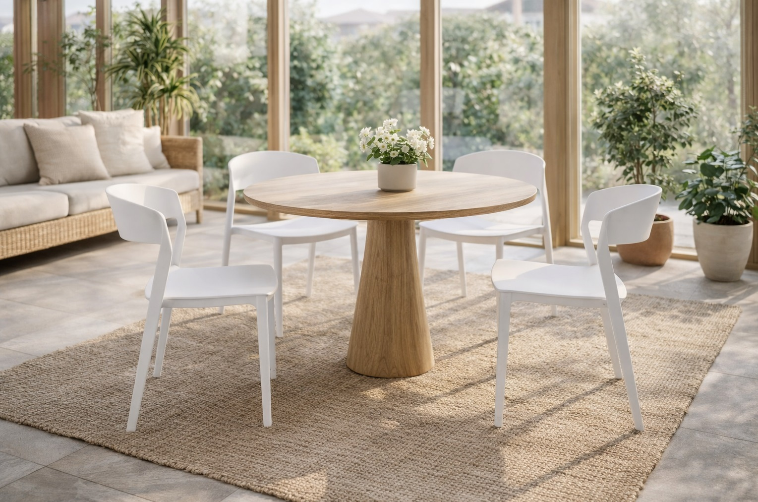 Krzesło Ribbon białe - obrazek 3