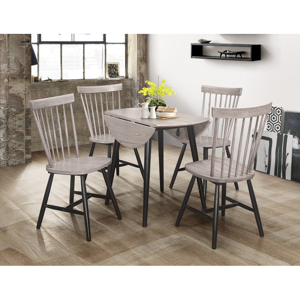 Stół Drop składany 90cm dąb rustykalny - obrazek 4