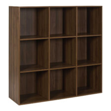 Regał Tiffany 9 półek orzech