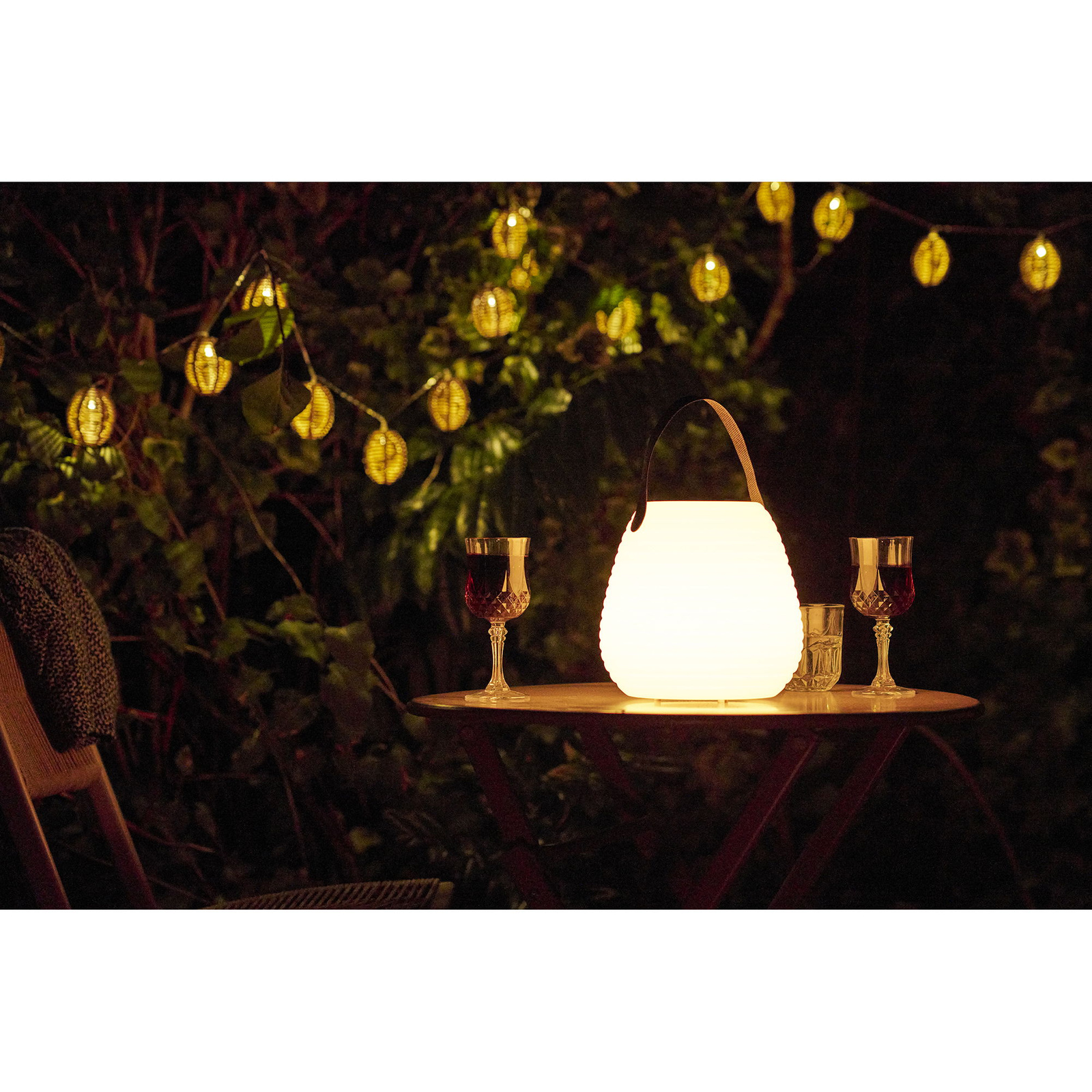 Lampa LED Derry akumulatorowa, biała - obrazek 7