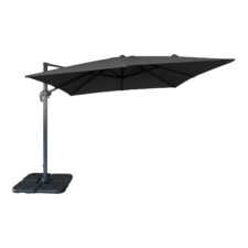 Parasol wiszący Baza -aluminiowy, czarny