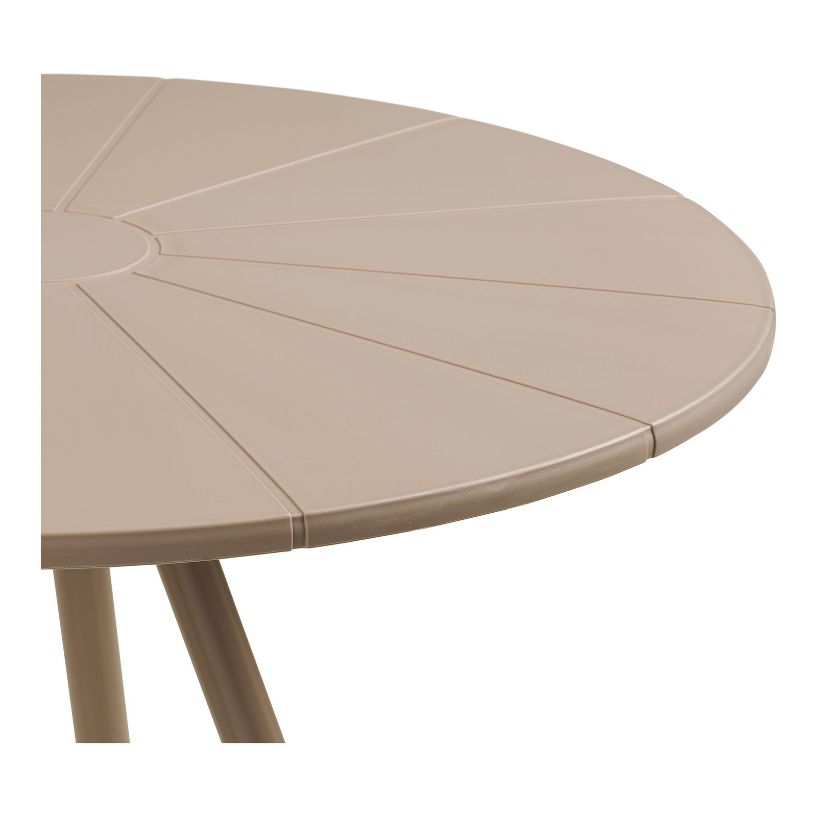 Stół Barletta Bistro okrągły taupe 70cm - obrazek 8