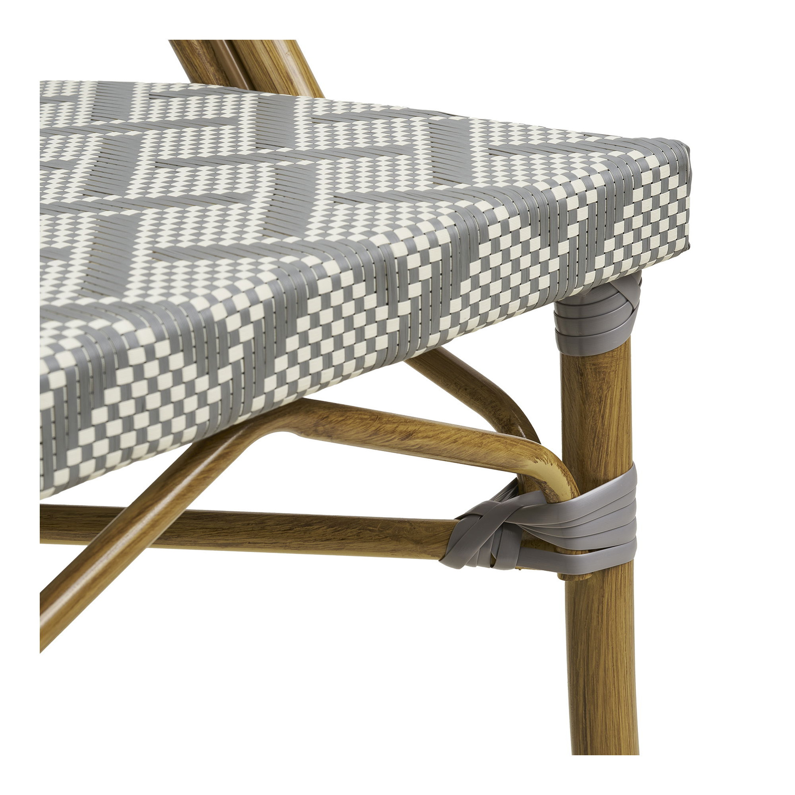 Krzesło Lauria biały, szary, rama - obrazek 11