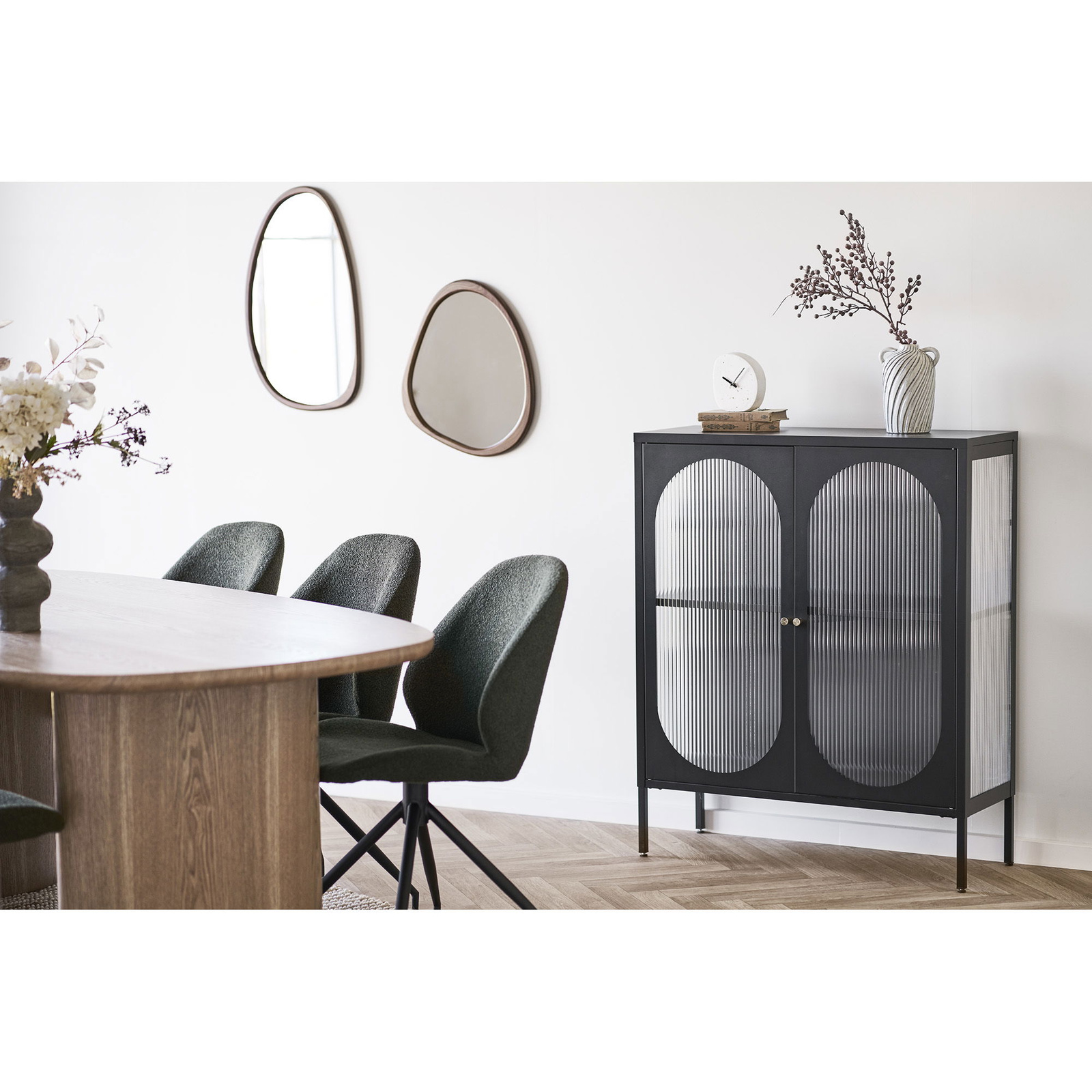 Lustro Luxon imitacja drewna 38,5x64,5 - obrazek 4