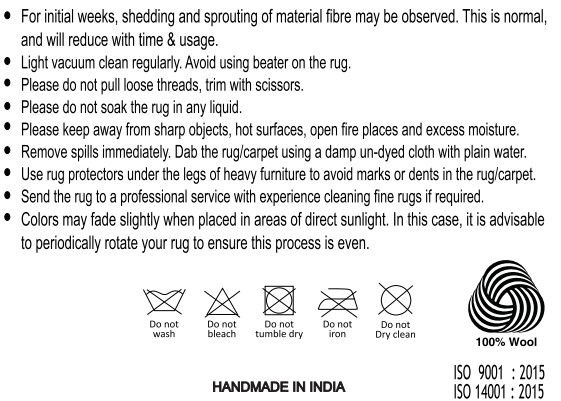 Dywan Pune ręcznie tuftowany, brązowy - obrazek 6