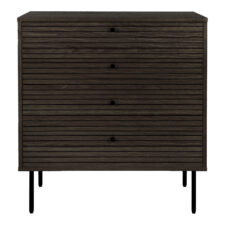 Komoda Kyoto 4 szuflady, fornir dębowy