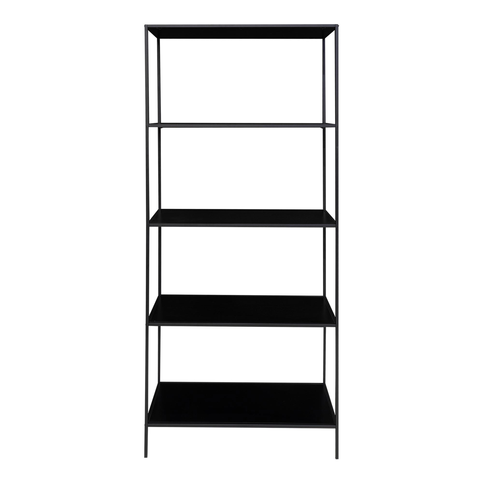 Regał Vita 5 półek, metalowa, czarny - obrazek 5