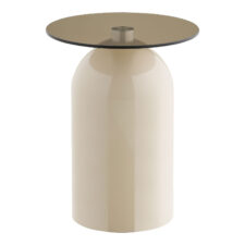 Stolik Ravello szkło hartowane/metal,