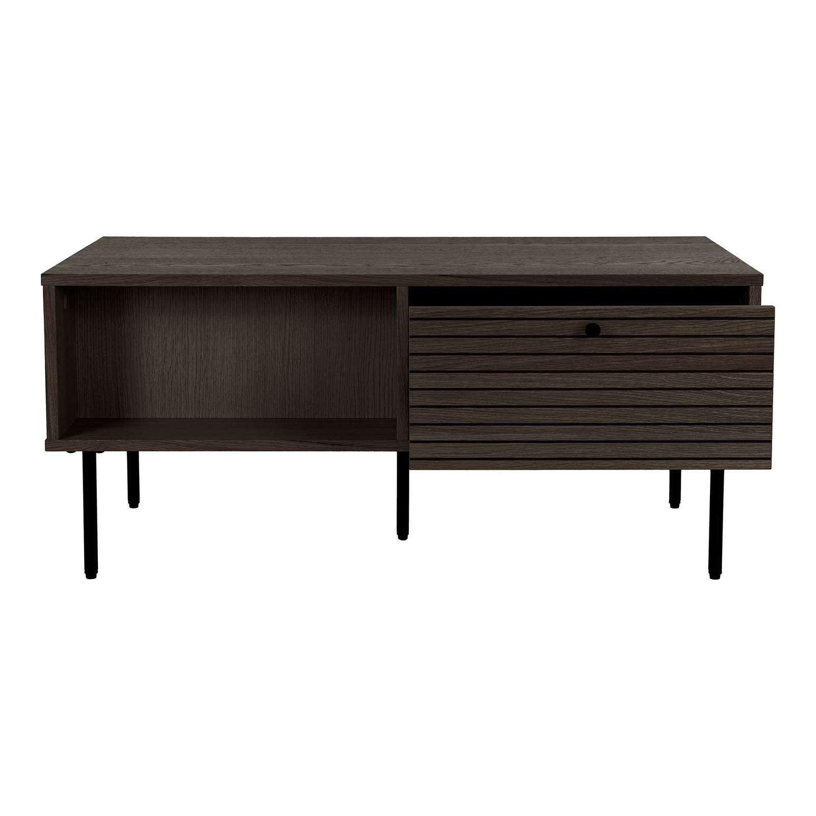 Stolik kawowy Kyoto 2 szuflady, dąb - obrazek 5