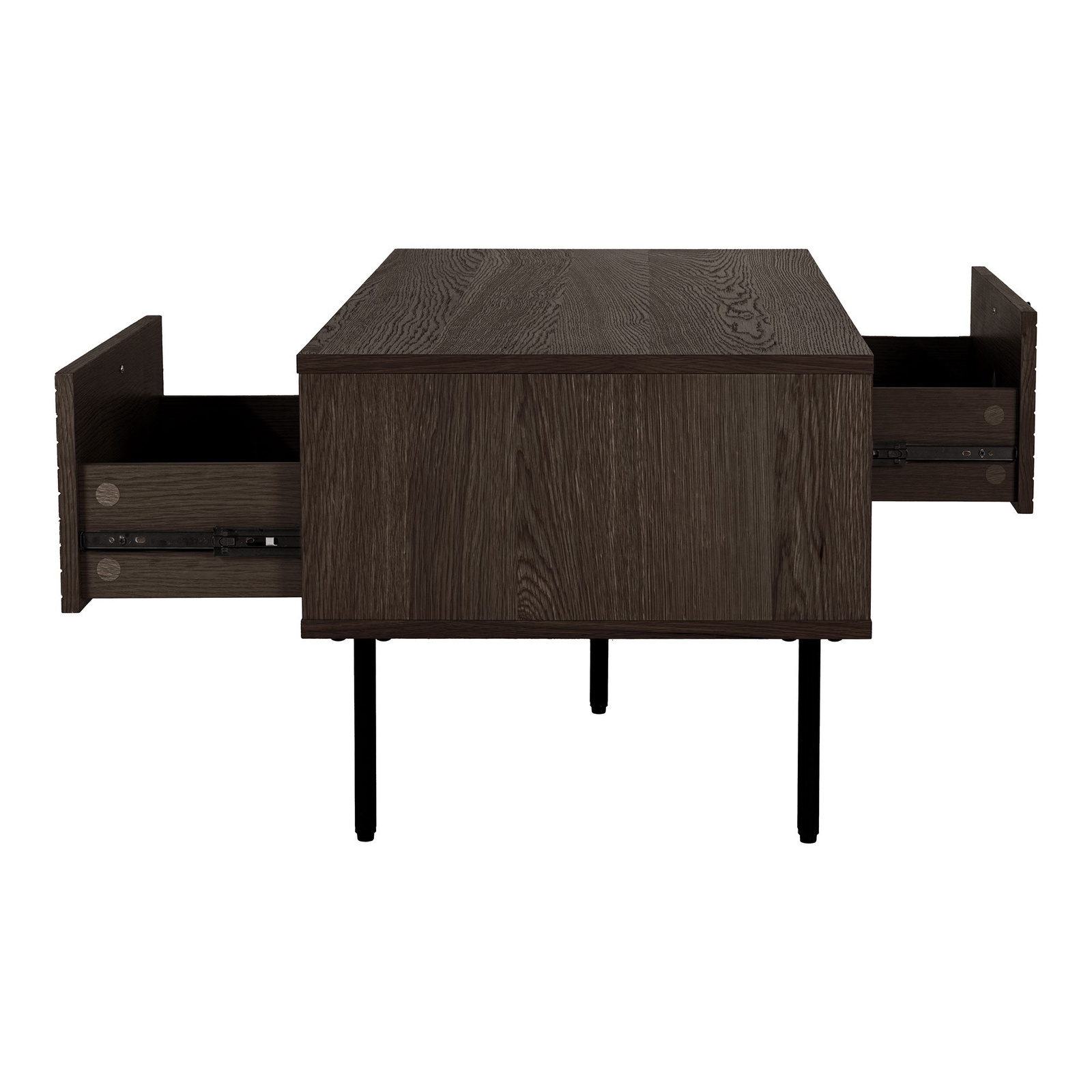 Stolik kawowy Kyoto 2 szuflady, dąb - obrazek 7