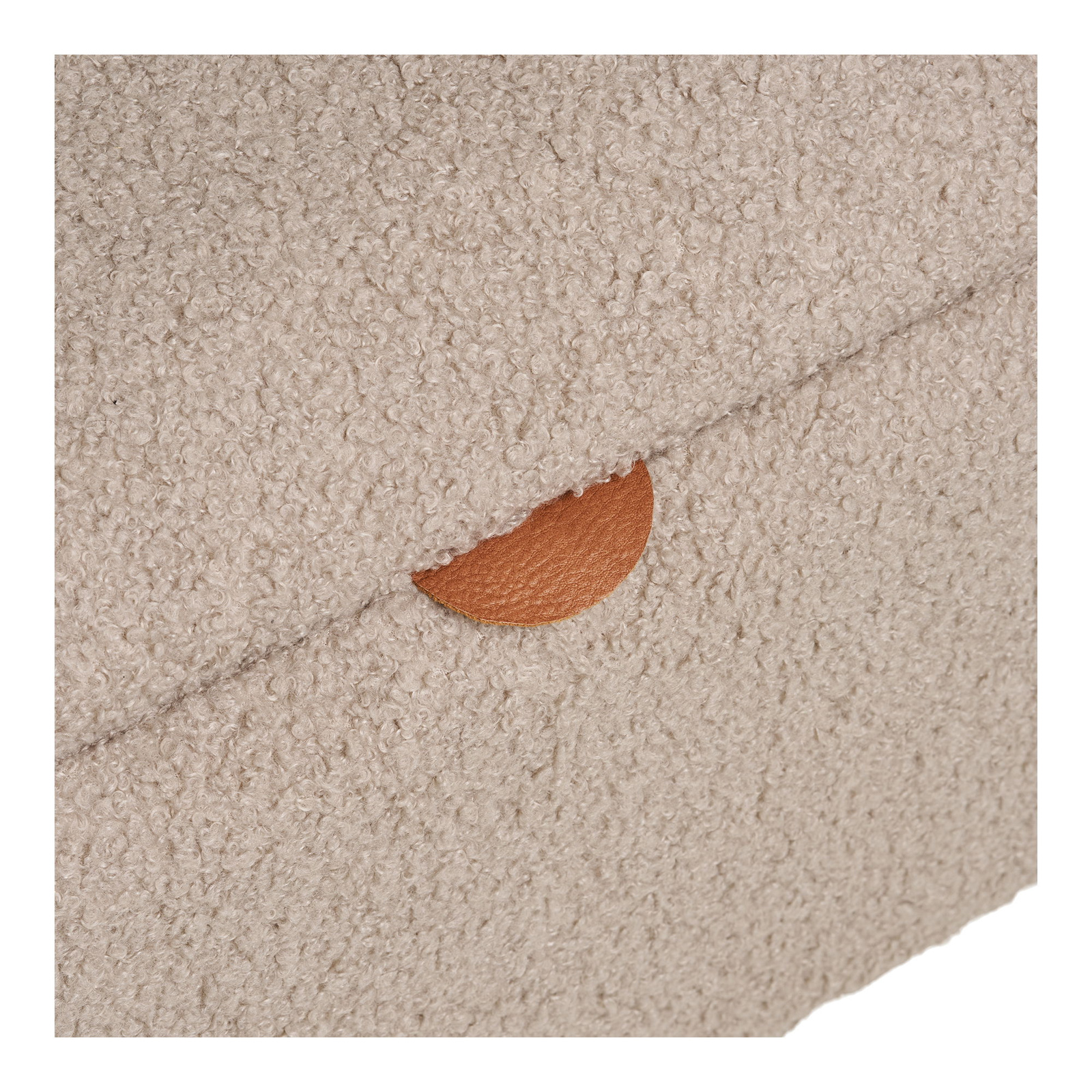 Ławka Harlow bouclé, beżowa - obrazek 8