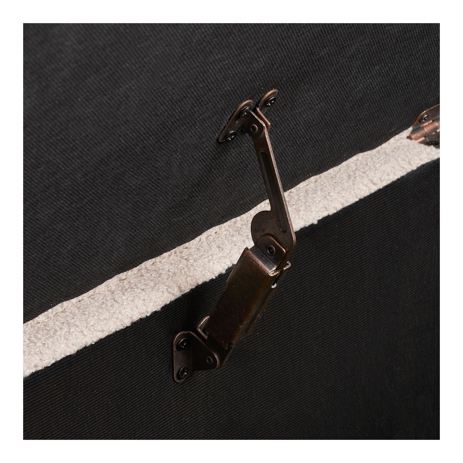 Ławka Harlow bouclé, beżowa - obrazek 10