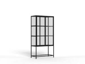 Witryna Seaford czarna