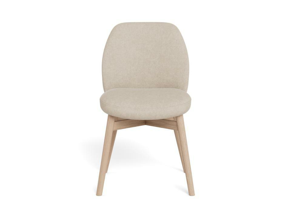 Krzesło Joy piaskowe/dąb bielony Apia - obrazek 5