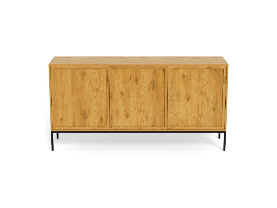 Komoda niska Palmdale dąb naturalny/ - obrazek 8