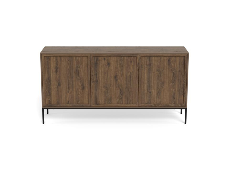 Komoda niska Palmdale dąb dymiony - obrazek 5