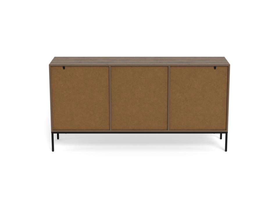 Komoda niska Palmdale dąb dymiony - obrazek 8