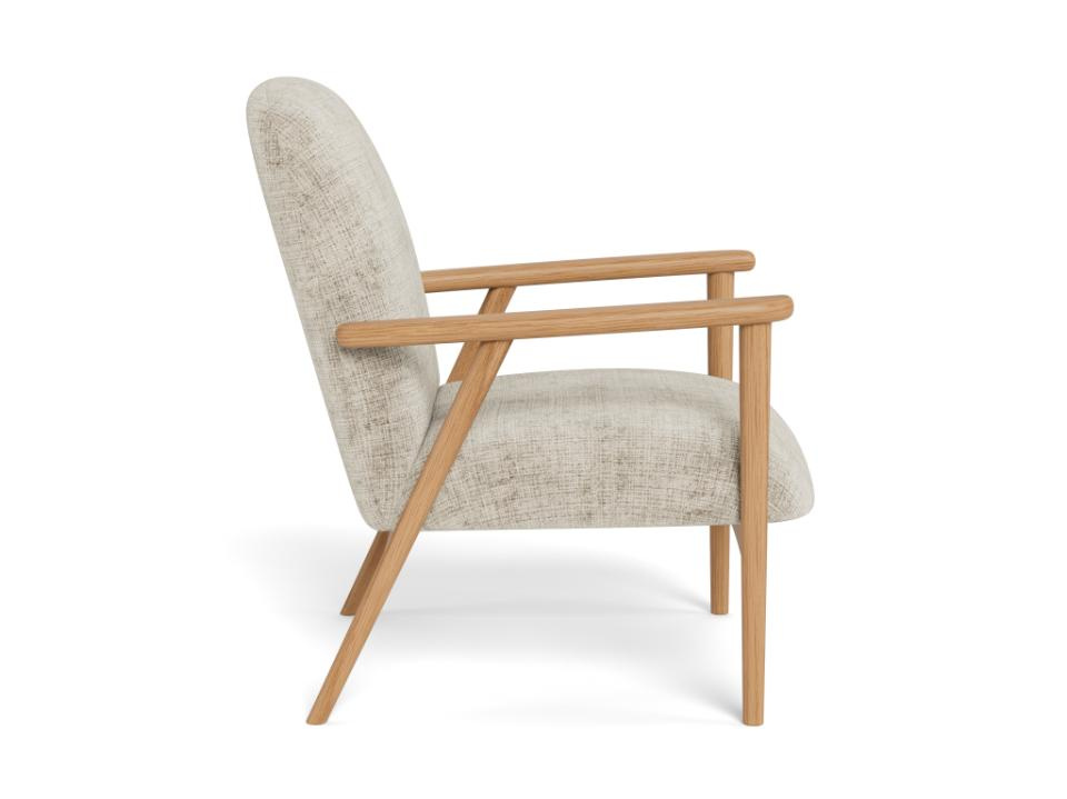 Fotel Auckland beżowy/ dąb Apia 453 - obrazek 6