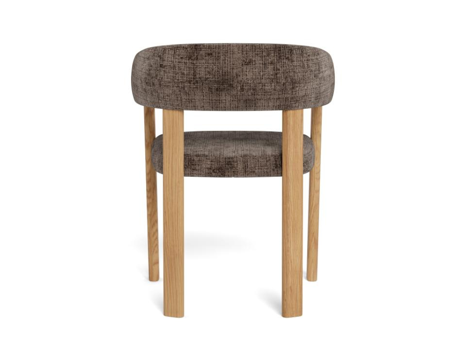 Krzesło Myles brązowe/ dąb Juto 24 - obrazek 5