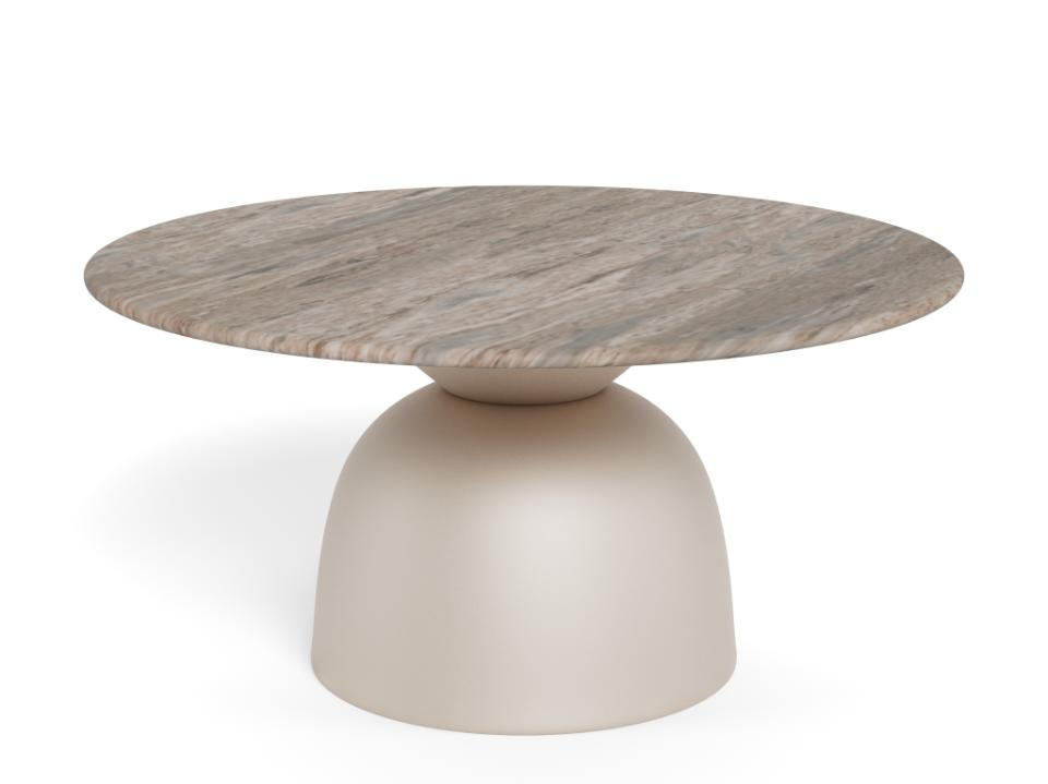 Stolik kawowy Ferrol 80cm szary - obrazek 5