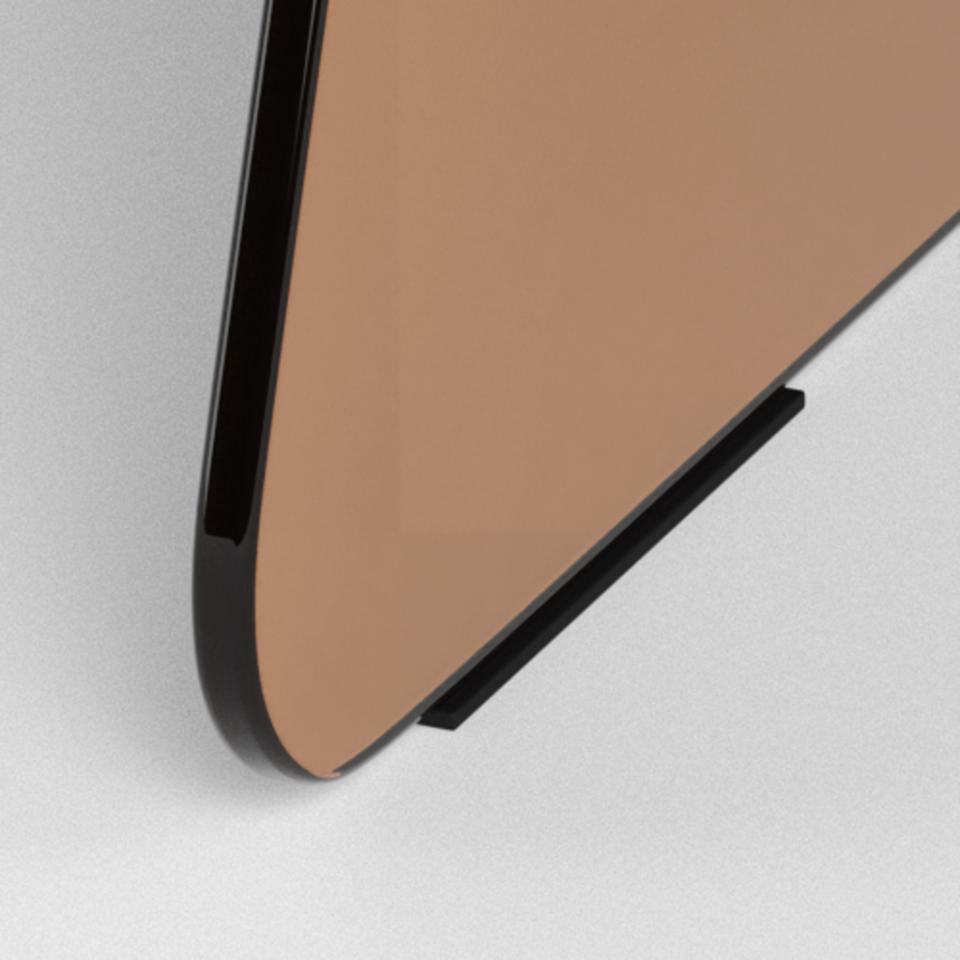 Stolik kawowy Samos 80cm brązowe szkło - obrazek 6