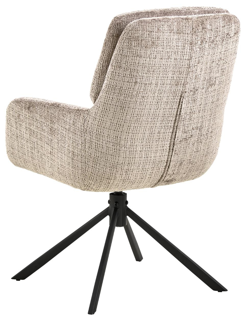 Krzesło Edgar beżowe Juto 4 - obrazek 7