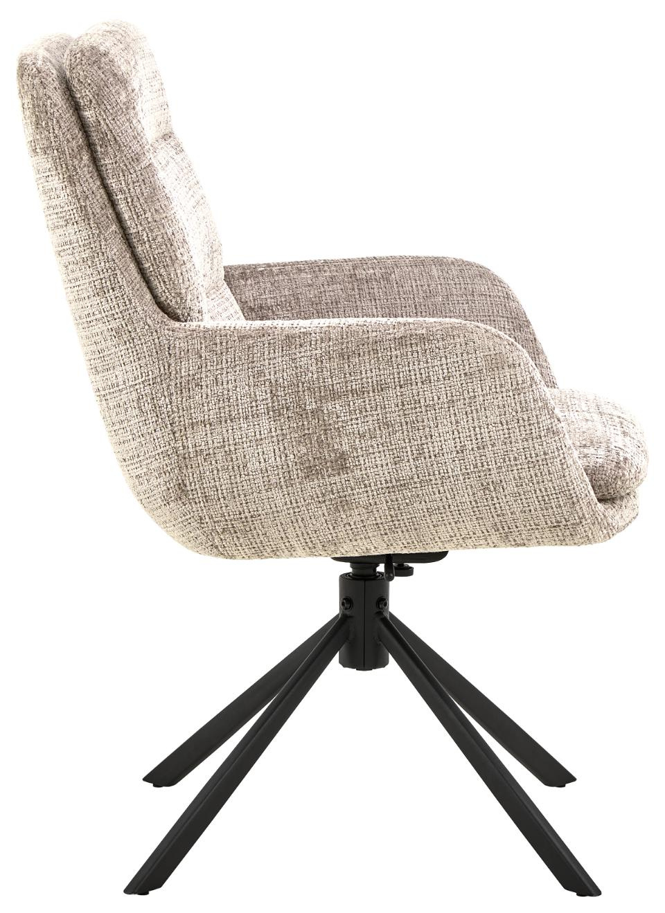 Krzesło Edgar beżowe Juto 4 - obrazek 9