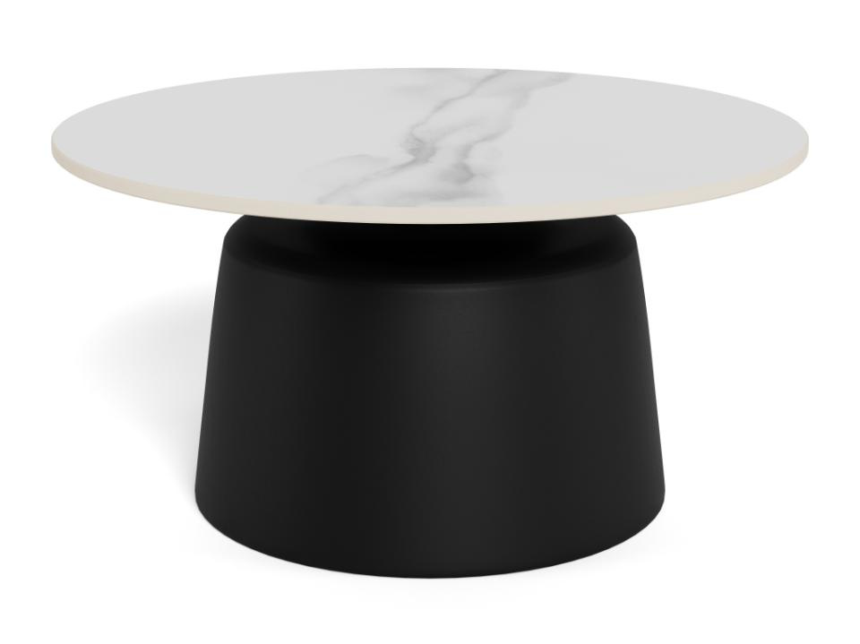 Stolik kawowy Santorini 70cm biały - obrazek 4