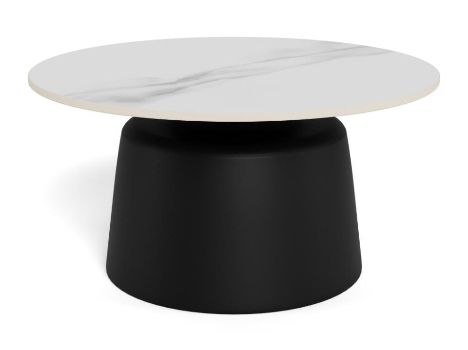 Stolik kawowy Santorini 70cm biały - obrazek 5