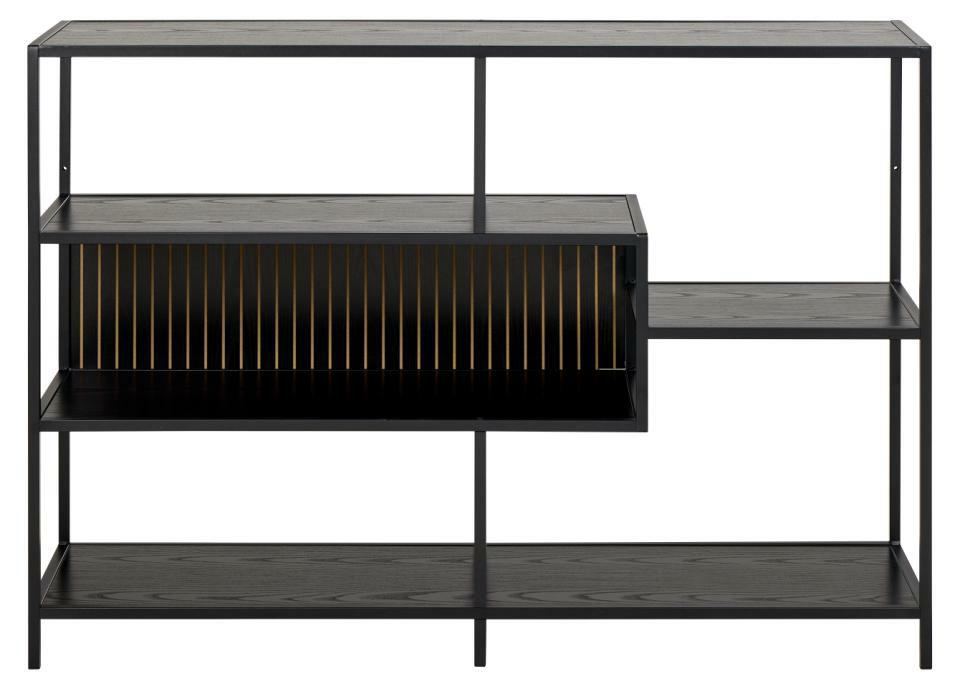 Regał Seaford V czarny jesion - obrazek 10