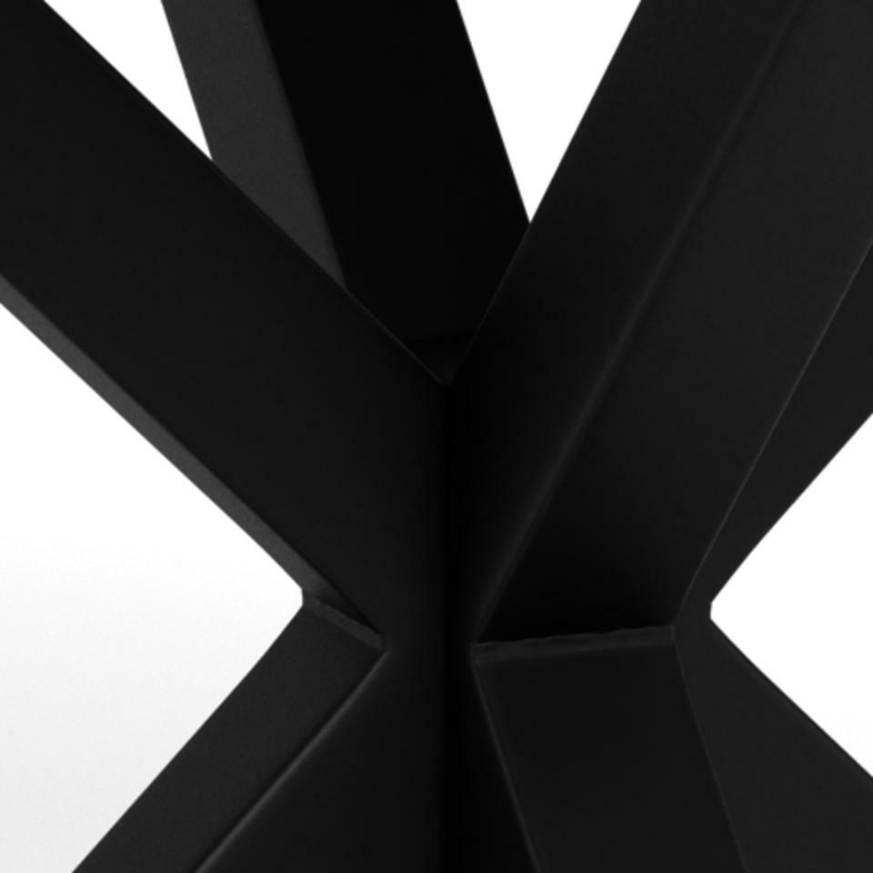 Stół Heaven 119 cm okrągły ceramika dąb/ - obrazek 5