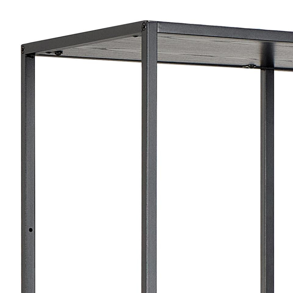 Regał Seaford II z 2 szufladami czarny - obrazek 11