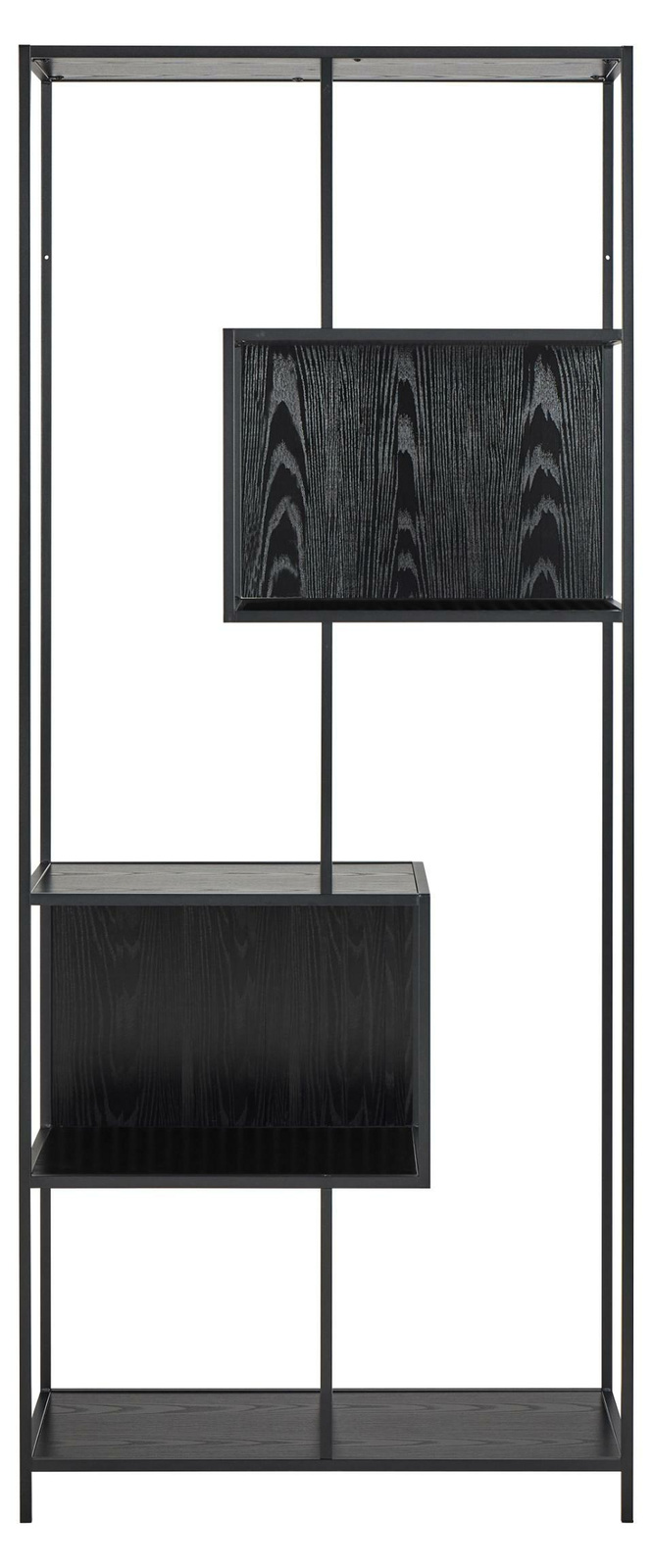 Regał Seaford II czarny jesion - obrazek 5