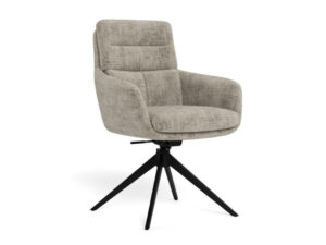 Krzesło Roger Tkanina Juto szary 85