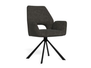 Krzesło Graham szare ciemne Apia 458