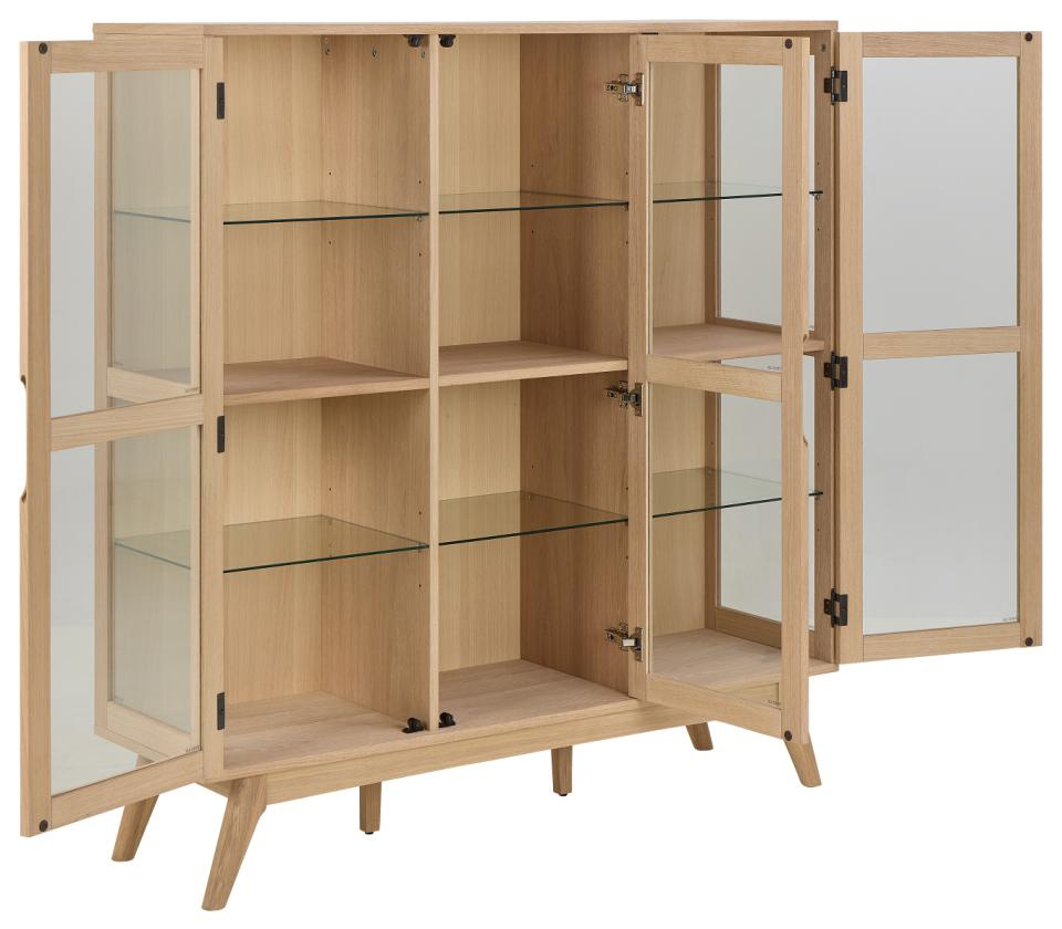 Witryna szeroka Marte Fornir dąb bielony - obrazek 6