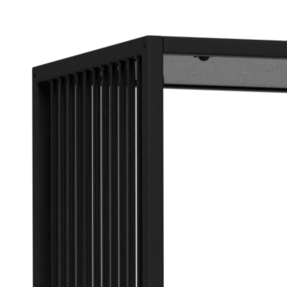 Regał Strington szeroki czarny - obrazek 6