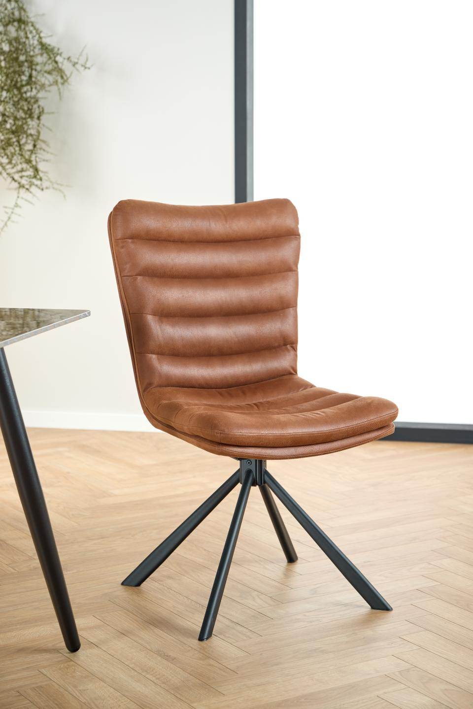 Krzesło Grafton brązowy PU - obrazek 4