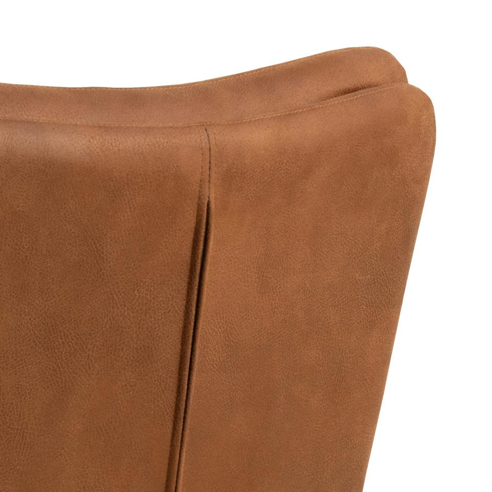 Krzesło Grafton brązowy PU - obrazek 5