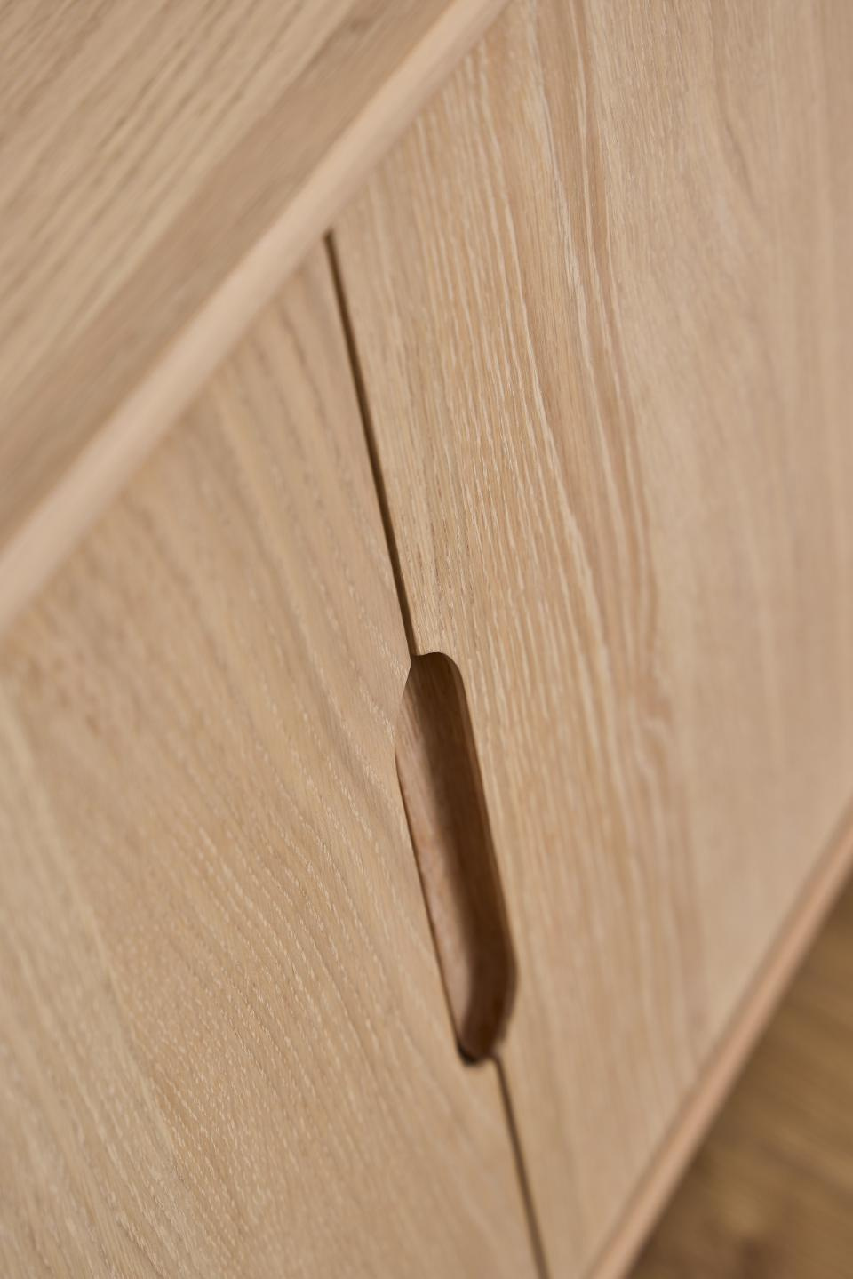 Komoda niska Marte Fornir dębowy - obrazek 10