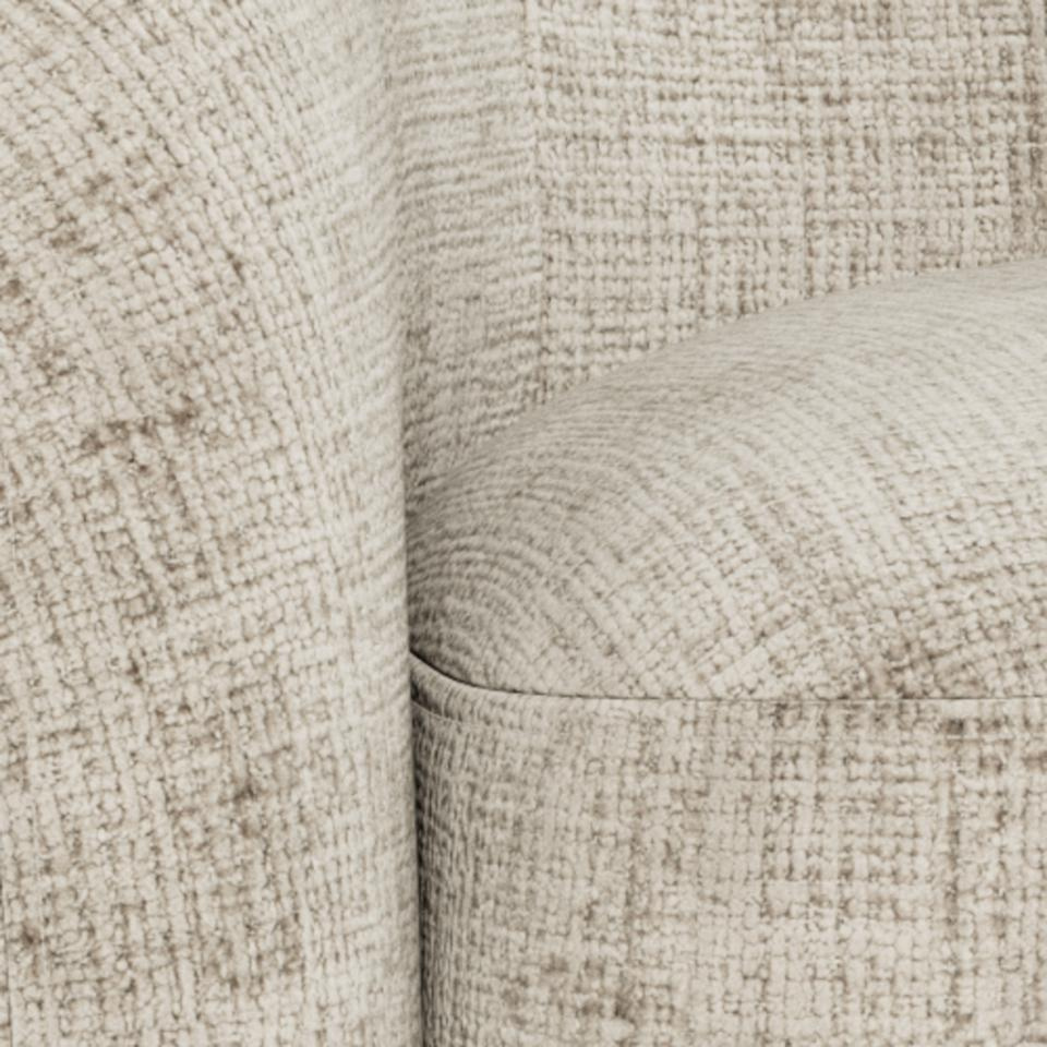 Sofa 2 osobowa Lodi Tkanina beżowa Juto - obrazek 5