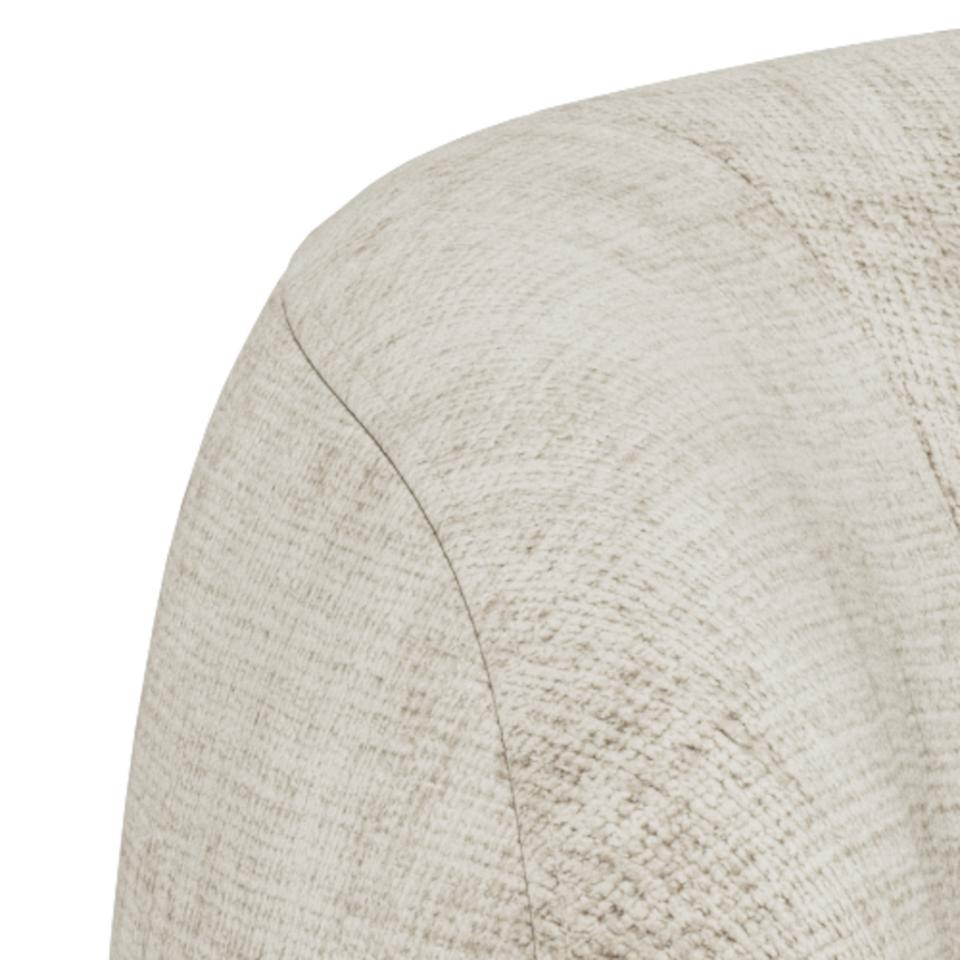 Sofa 2 osobowa Lodi Tkanina beżowa Juto - obrazek 11