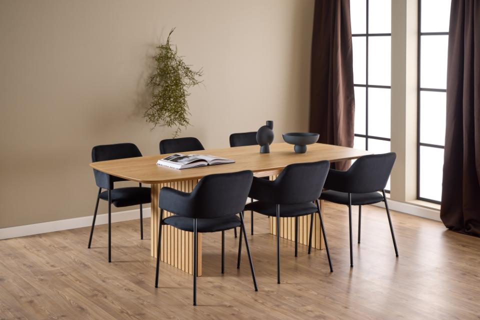 Stół Christo 220x105cm dąb lakierowany - obrazek 4