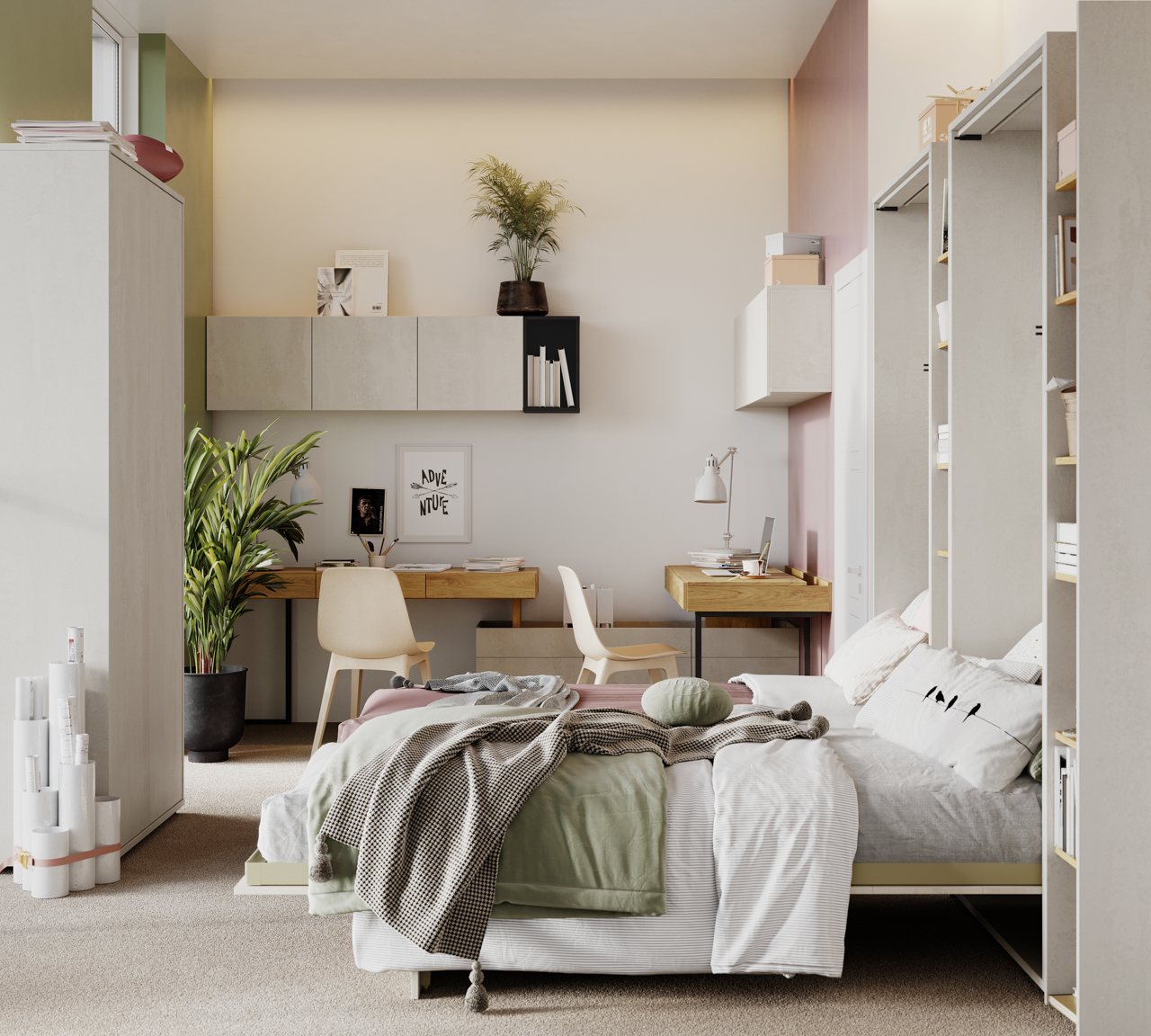 Szafka 3D silk flou TEEN FLEX TF08 - obrazek 7