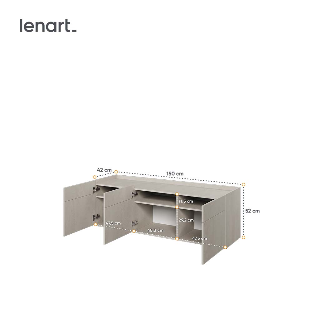 Szafka 3D silk flou TEEN FLEX TF08 - obrazek 4