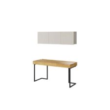 Meble młodzieżowe TEEN FLEX SET 10A silk flou/hikora naturalna