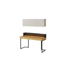 Meble młodzieżowe TEEN FLEX SET 12A silk flou/hikora naturalna