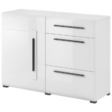 Komoda TUSLA TU45 biały / biały połysk